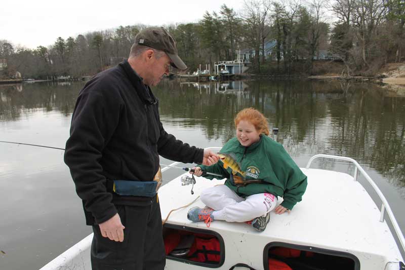 perch on magothy river