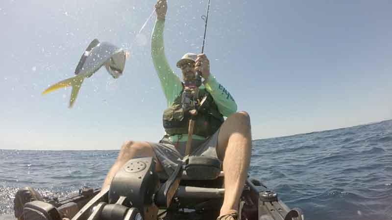 kayak fishing mahi mahi