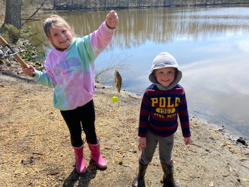 perch fishing in the middle chesapeake bay