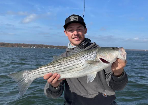 fishing reports editor with a rockfish