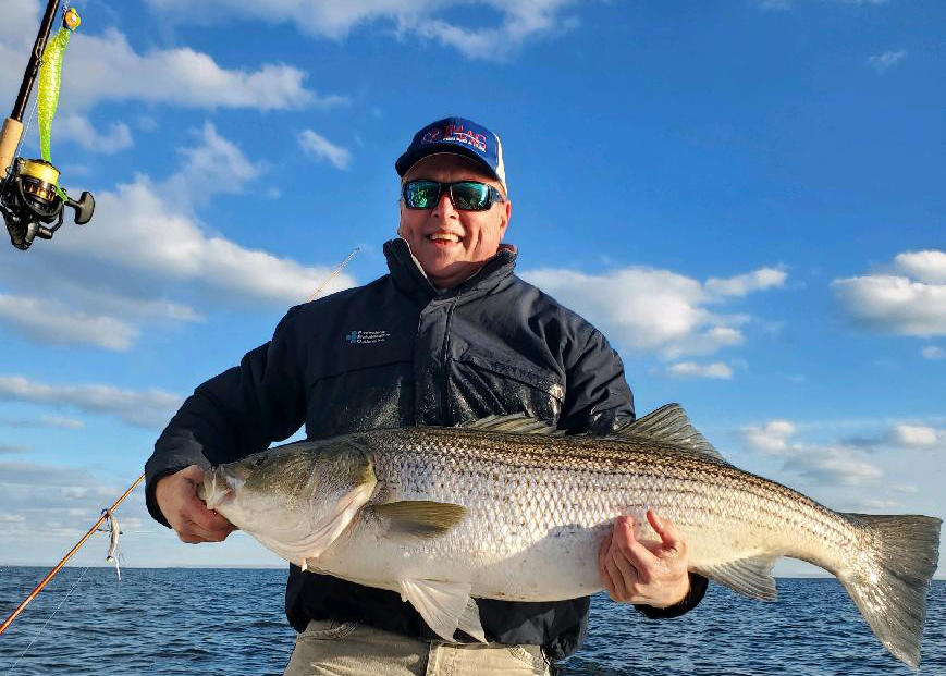 mid bay striper