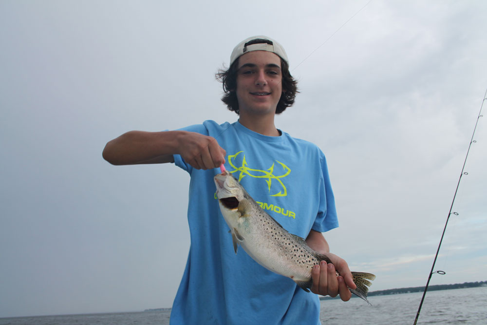speckled sea trout fishing