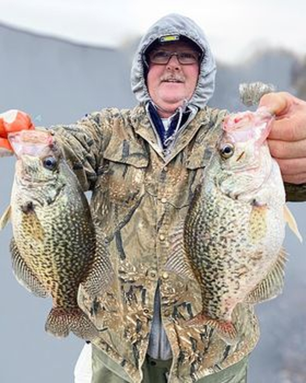 crappie angler with fish
