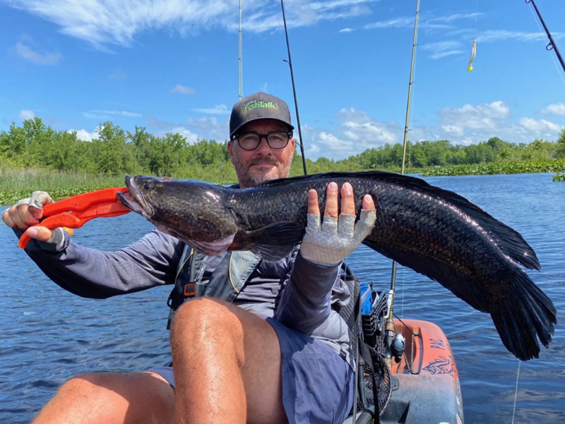 kakay fisherman with a snakehead