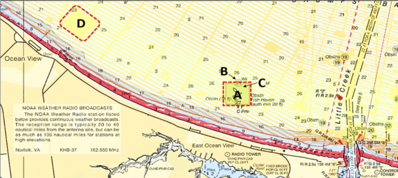 odu reef location in virginia