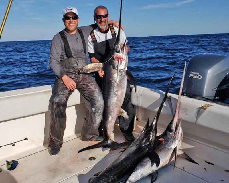 swordfish fishing success