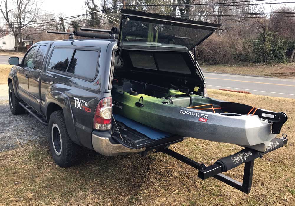 kayak truck bed extender