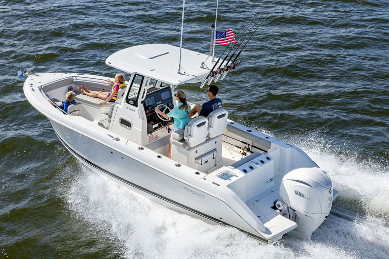 pursuit s 248 center console fishing boat