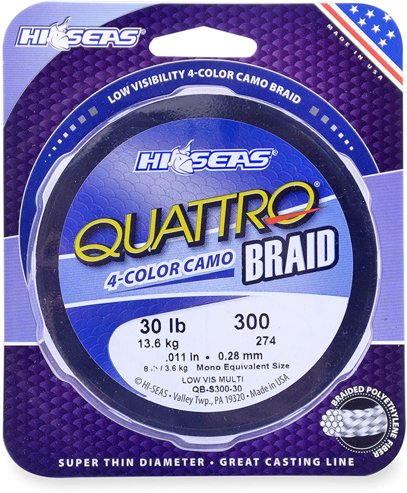 quatro braid fishing line