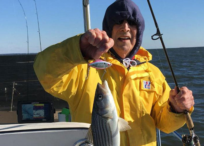 rattle trap caught a rockfish