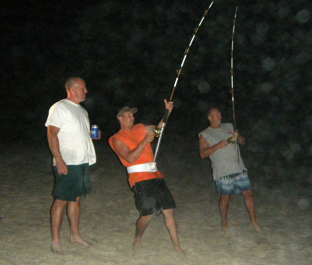 fishing for sand tiger sharks