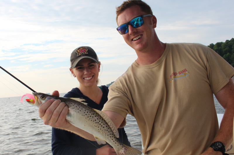 speck fishing in the lower bay