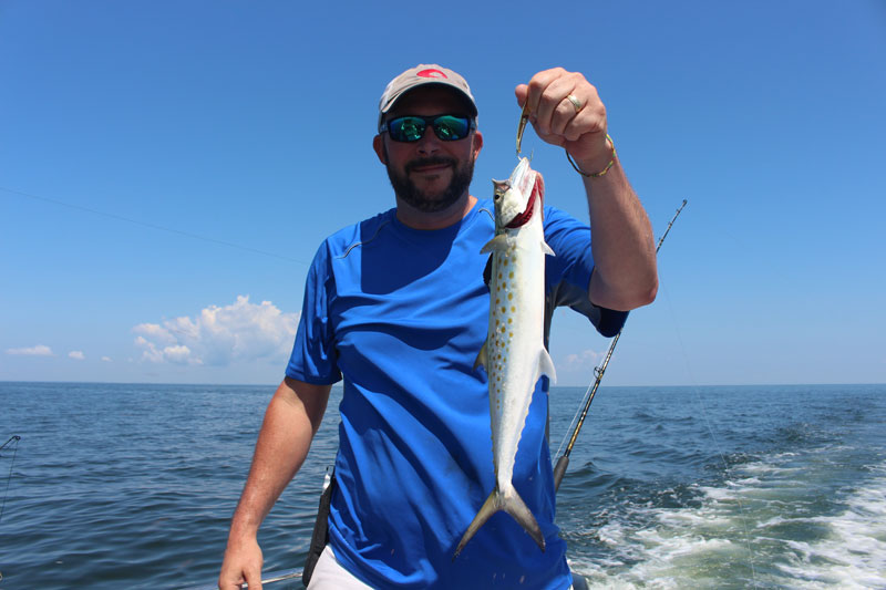 trolling for spanish mackerel