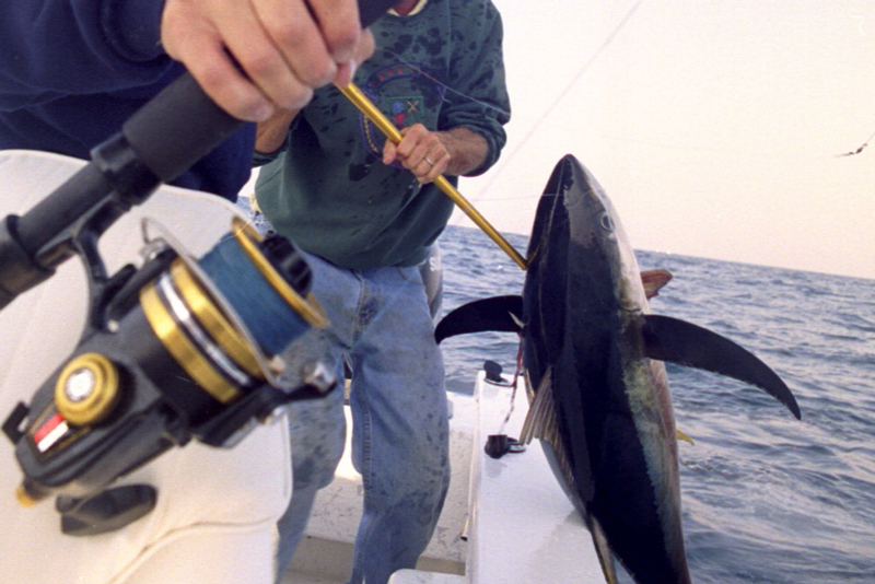 Offshore Trolling with Spinning Reels and Braided Line