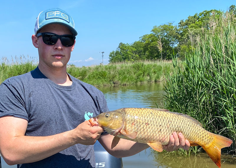 fishing in the spring