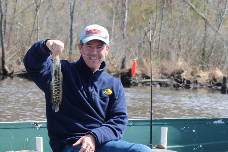 snakehead fishing in transquaking river