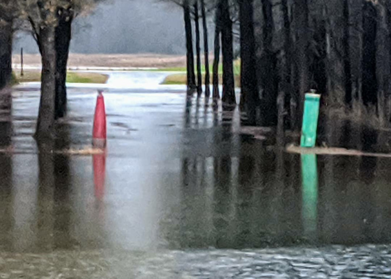 flooding eastern shore