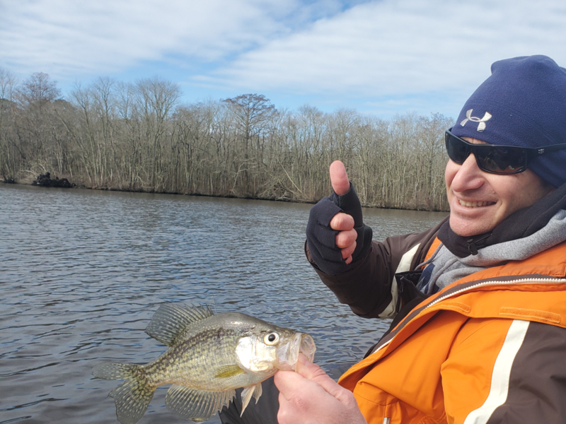 vadim with a crappie