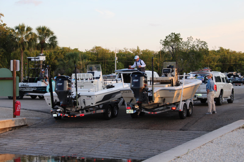 trailer boats at ramp