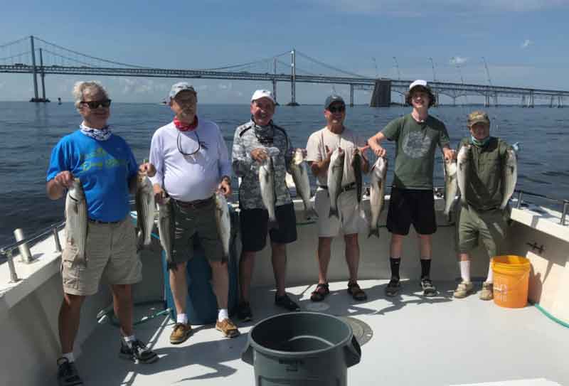 lots of rockfish caught