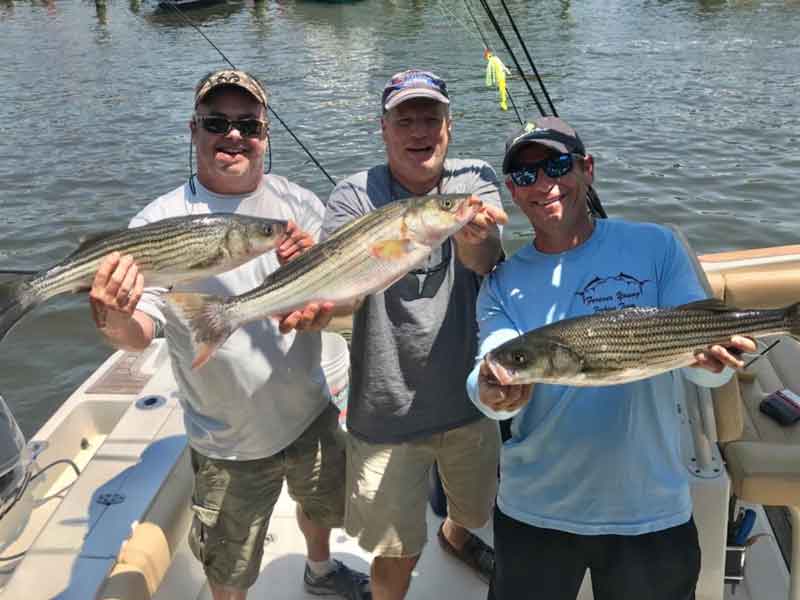 anglers with rockfish