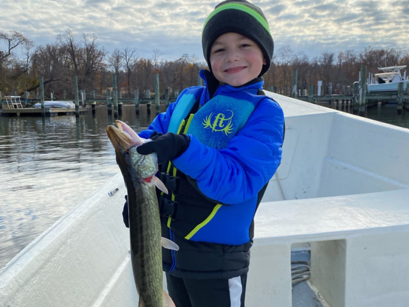 fishing in the magothy river