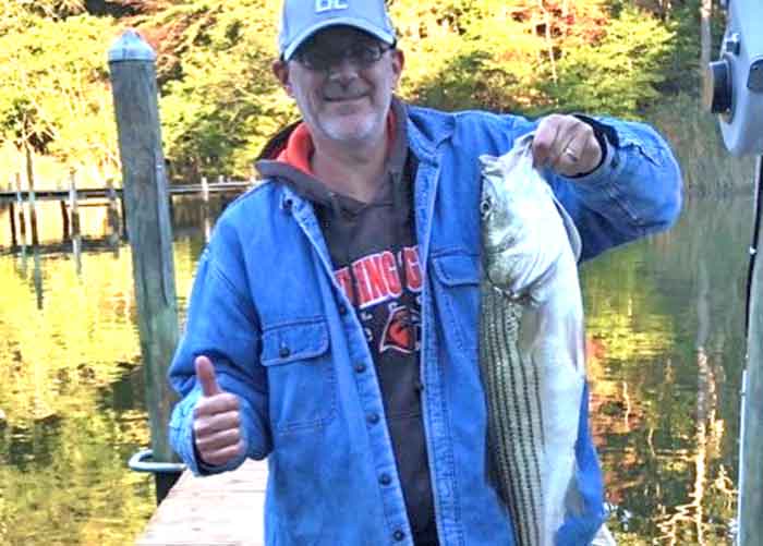 he caught a rockfish