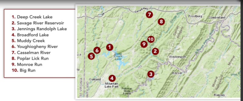 western maryland fishing hotspots