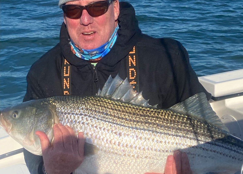 big rockfish way down the bay