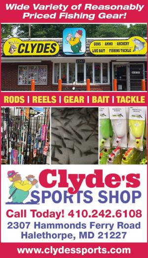 Wide Variety of Reasonably Priced Fishing Gear!  Rods, Reels, Gear, Bait, Tackle, Tackle Boxes, Fishing Bags, Float Tubes & Pontoons, Live & Frozen Bait, Soft & Hard Baits, Spinnerbaits, Buzzbaits, Fresh & Saltwater Lures, Brass Jigs, Spoons,  Sinkers,  Floats, Weights, Hooks, Fishing Line & Leaders, Fly Fishing Accessories