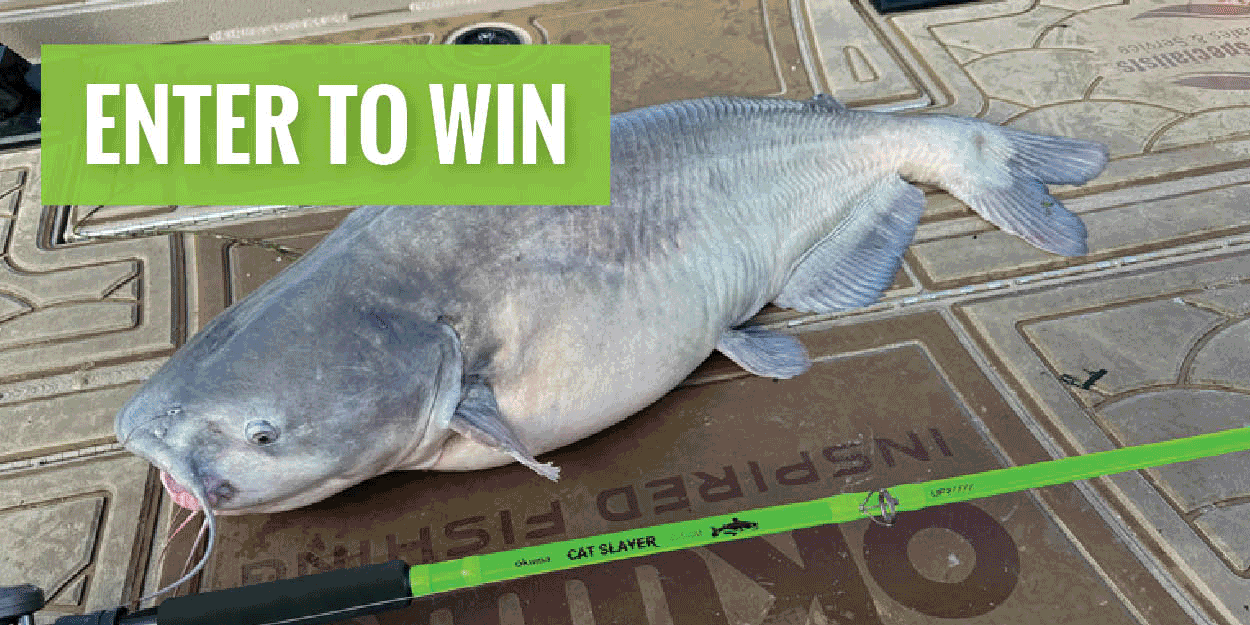 okuma fishing rod giveaway